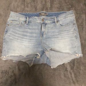 TORRID High Rise A-Line Shortie Short